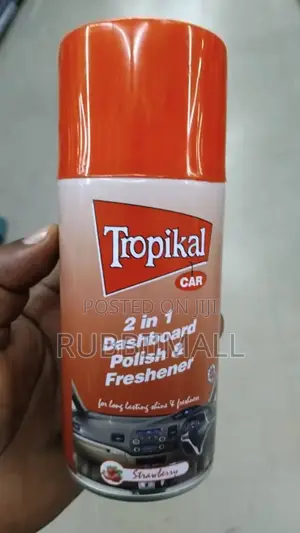 2 in 1 Dashboard Polish and Freshner ~ Strawberry (230ml)