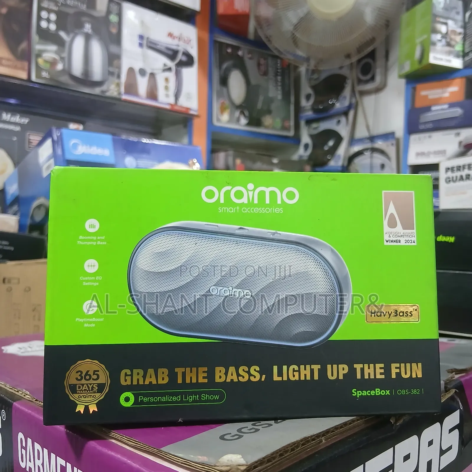 Oraimo Spacebox/Wireless Speakers