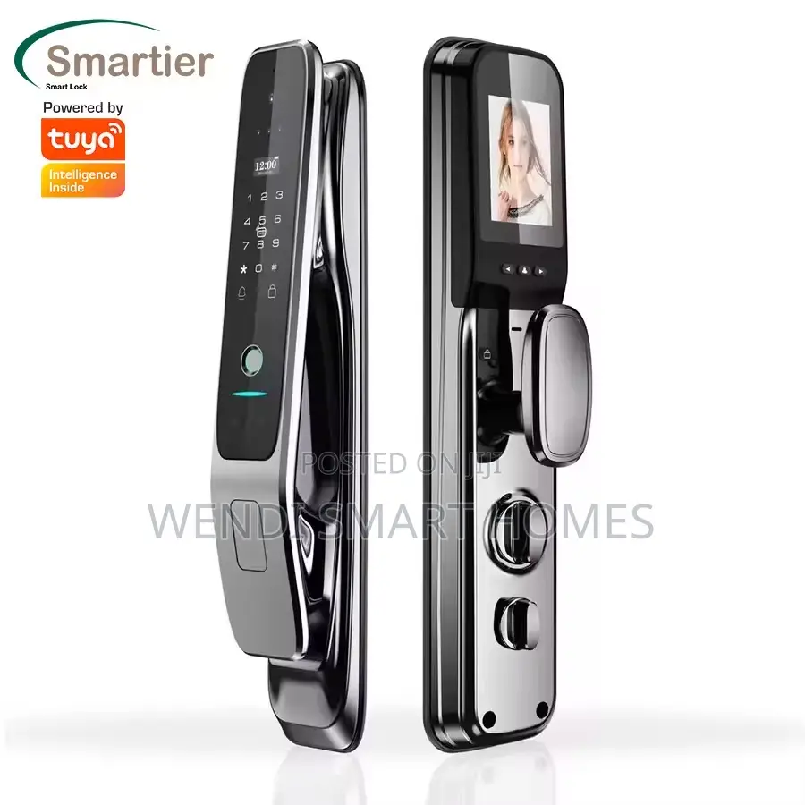 Smartier 3d Face Recognition Tuya Biometric Smart Door Lock