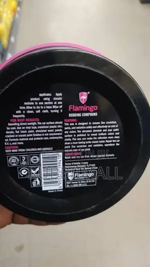 Rubbing Compound (230g) ~ Flamingo