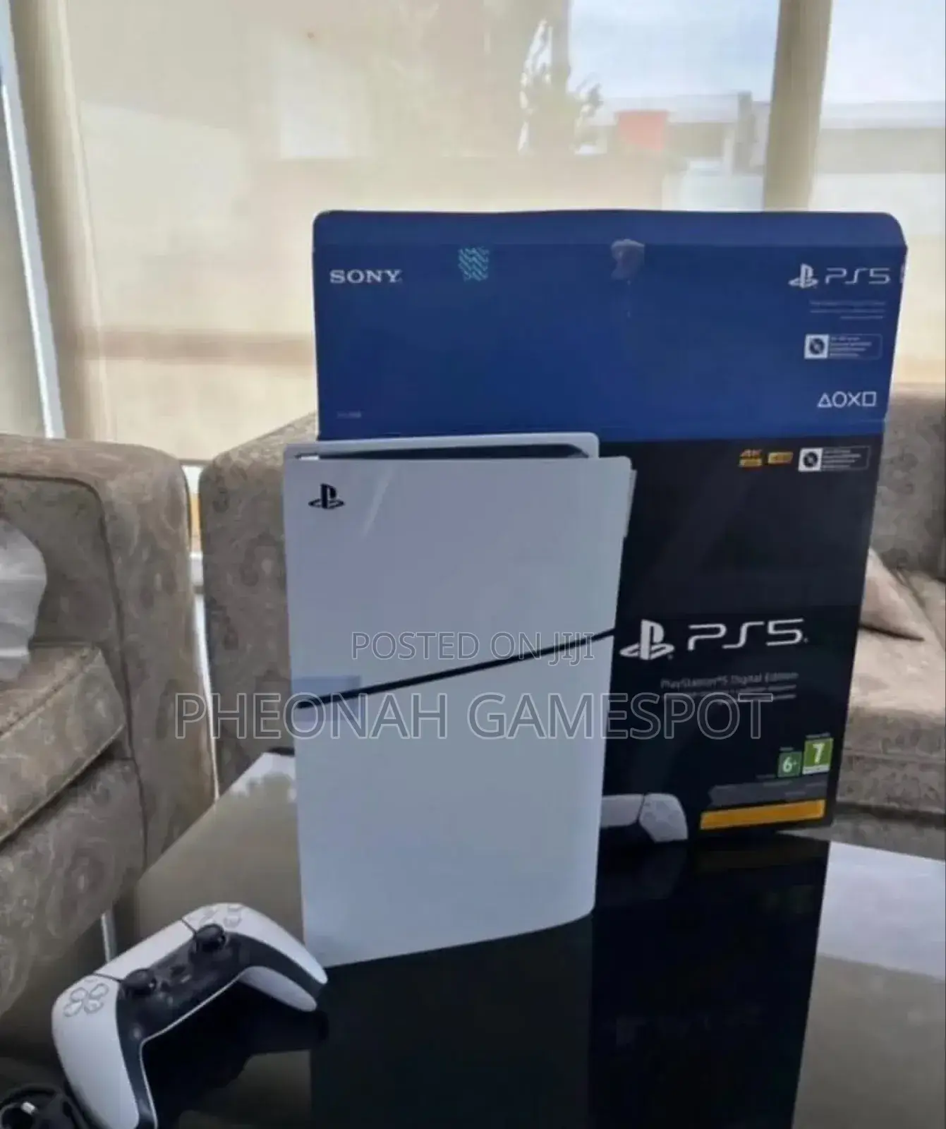 Brand Playstation 5 Slim Digital Version, 2 Games, 2 Pads. So Nice.
