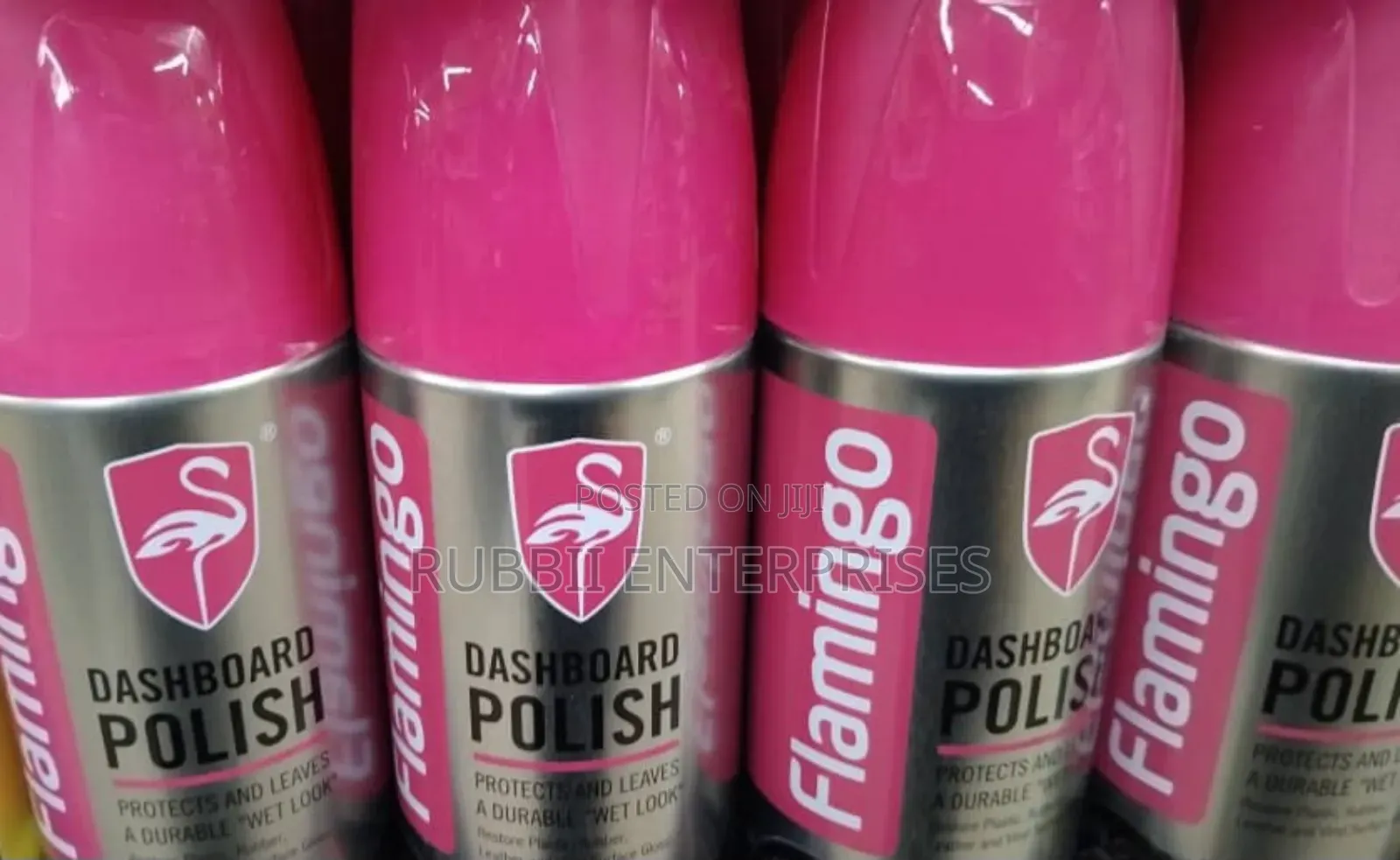 Dashboard Polish ~ Flamingo