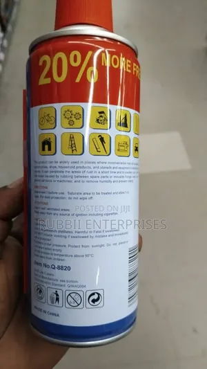 Rust Lubricating Spray