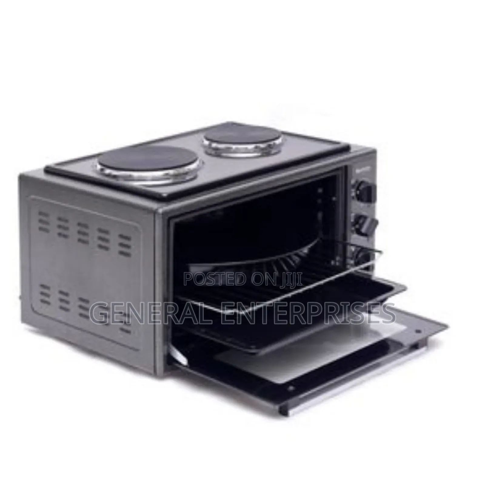 Blueframe Mini Oven With 2 Hot Plates 35l