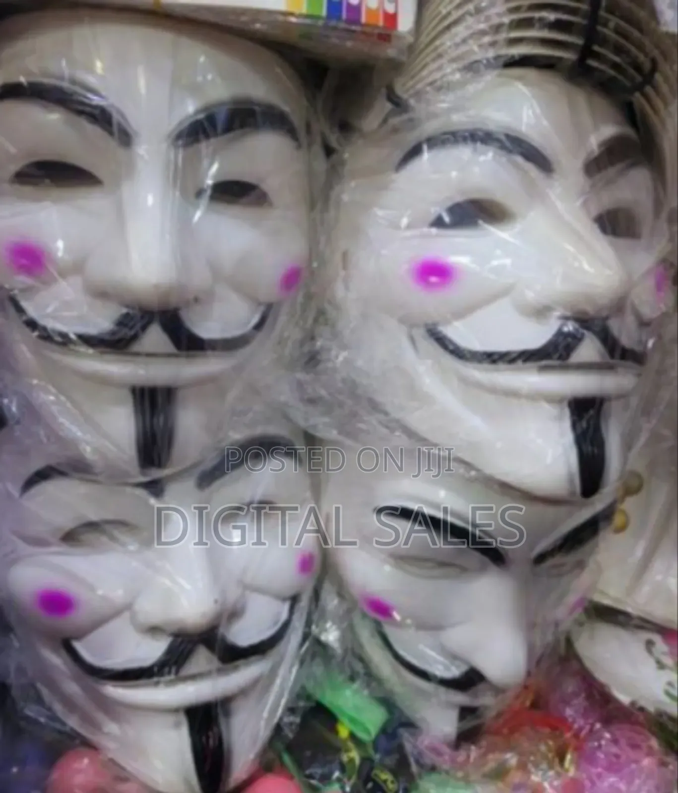 Anonymous Style Costume Masks