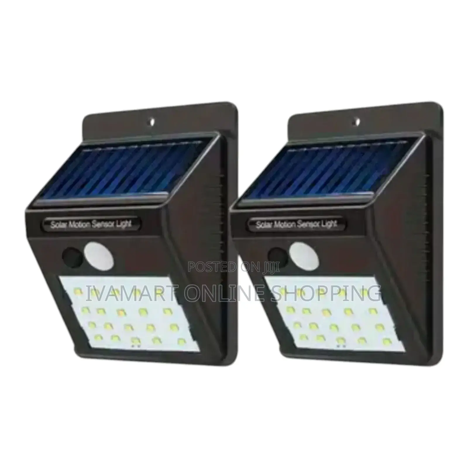 Solar Powered Led Wall Light - Night Sensor