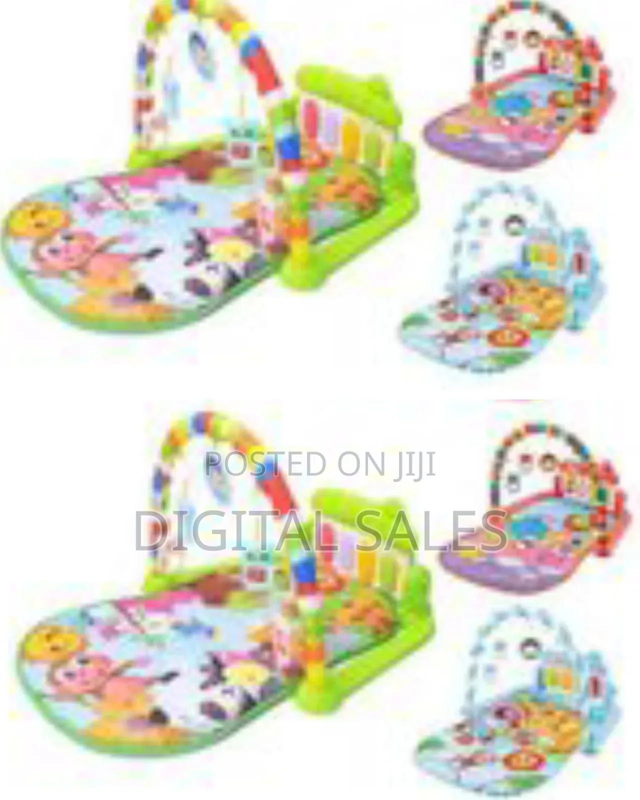 Baby Play Mat With a Piano and Activity Gym