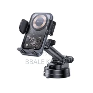 Yesido C307 Transparent Car Phone Holder With Wireless Charging