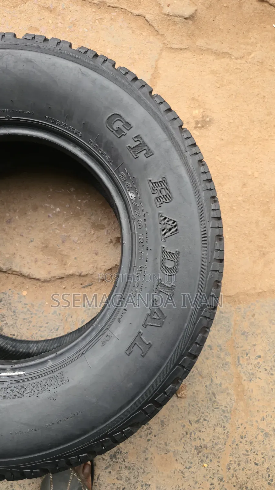 265/70r15 Gt Savero a/T Offroad Tyres Used Ones