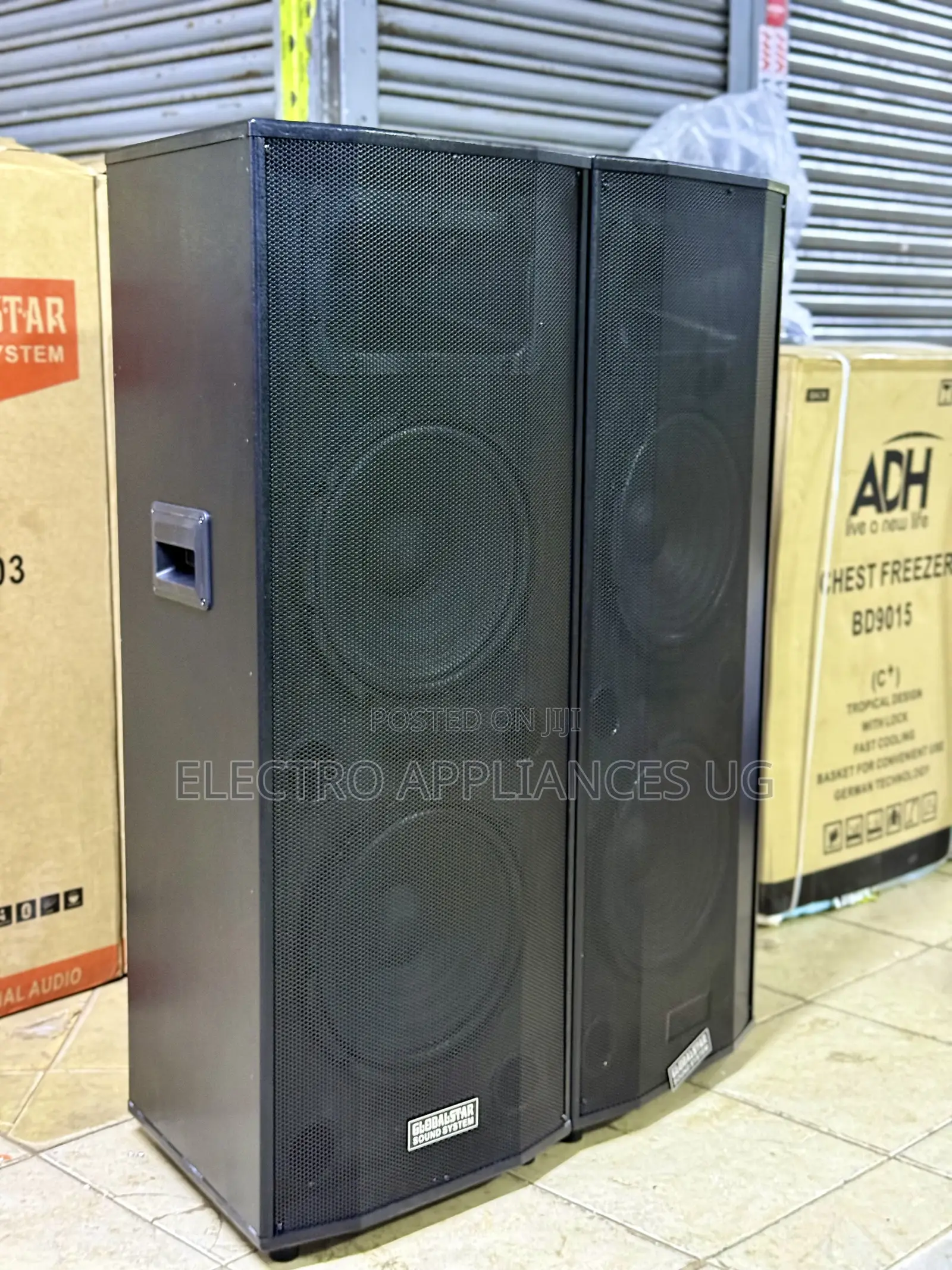 Globalstar Gs-T1203 Amplified Electric Twin Speaker System.