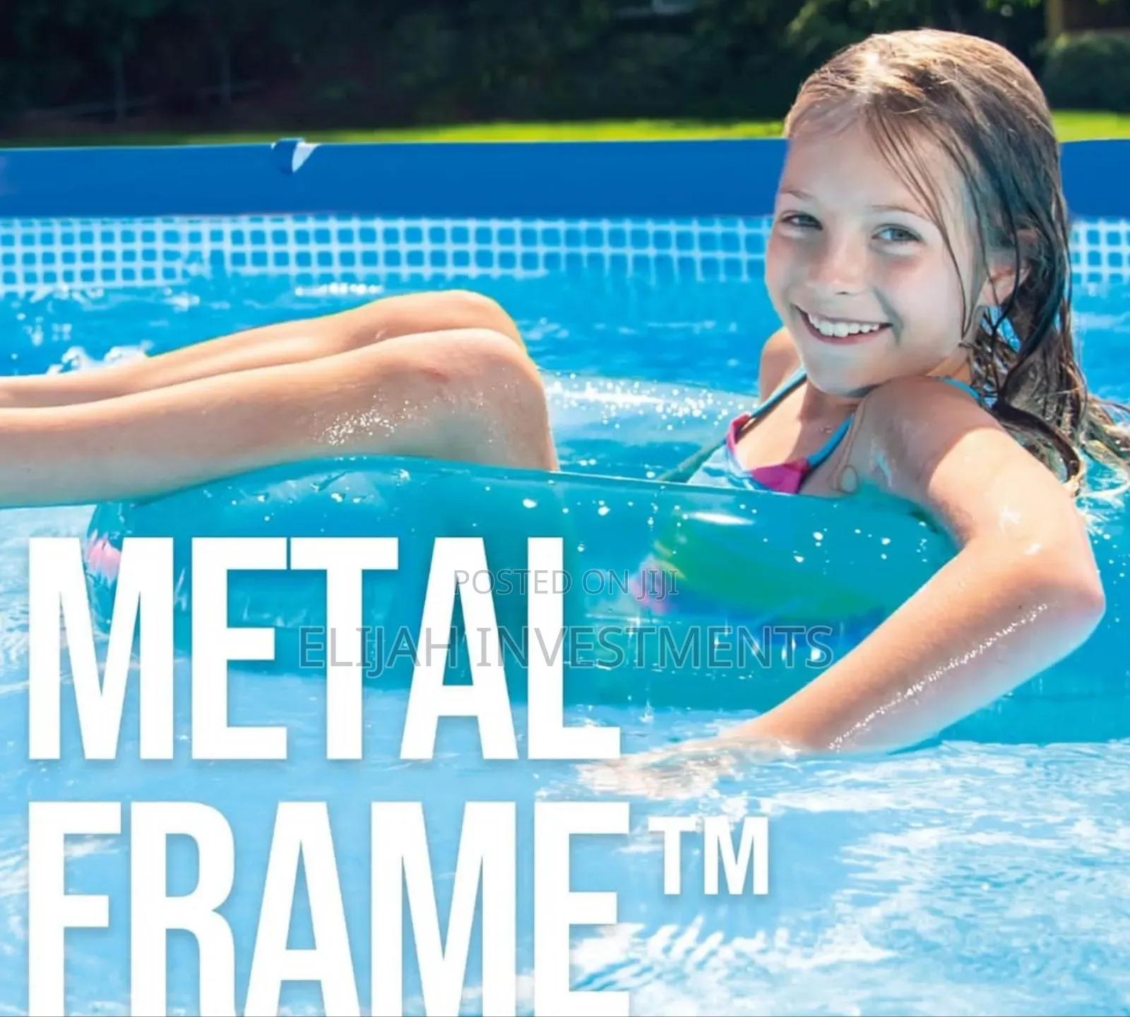 Intex 4.5 M X 2.2 M X 0.84 M Rectangular Frame Pool Set