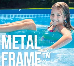 Intex 4.5 M X 2.2 M X 0.84 M Rectangular Frame Pool Set