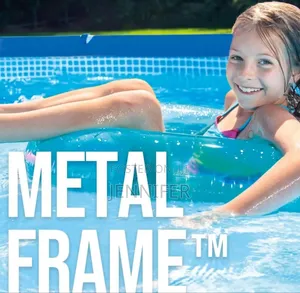 Intex 4.5 M X 2.2 M X 0.84 M Rectangular Frame Pool Set