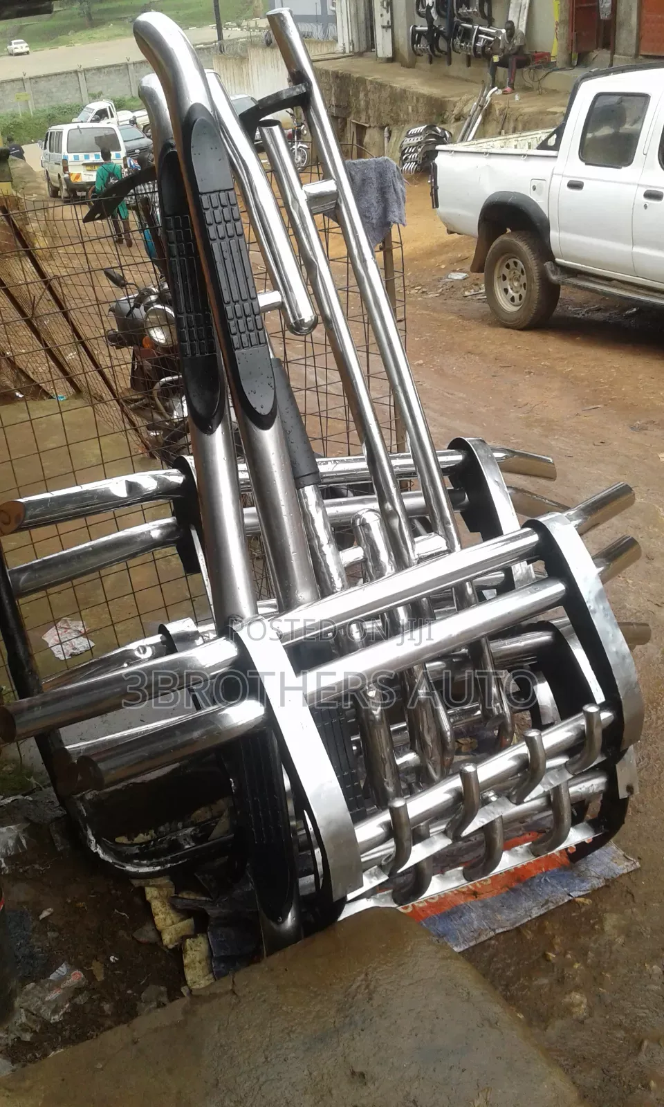 Front Double Pipe Guards and Rear