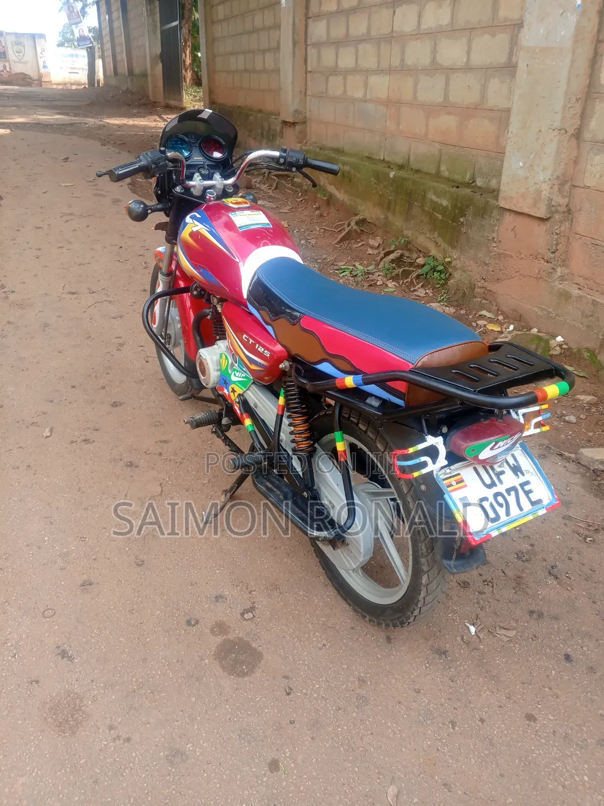Bajaj CT 125X 2020 Red