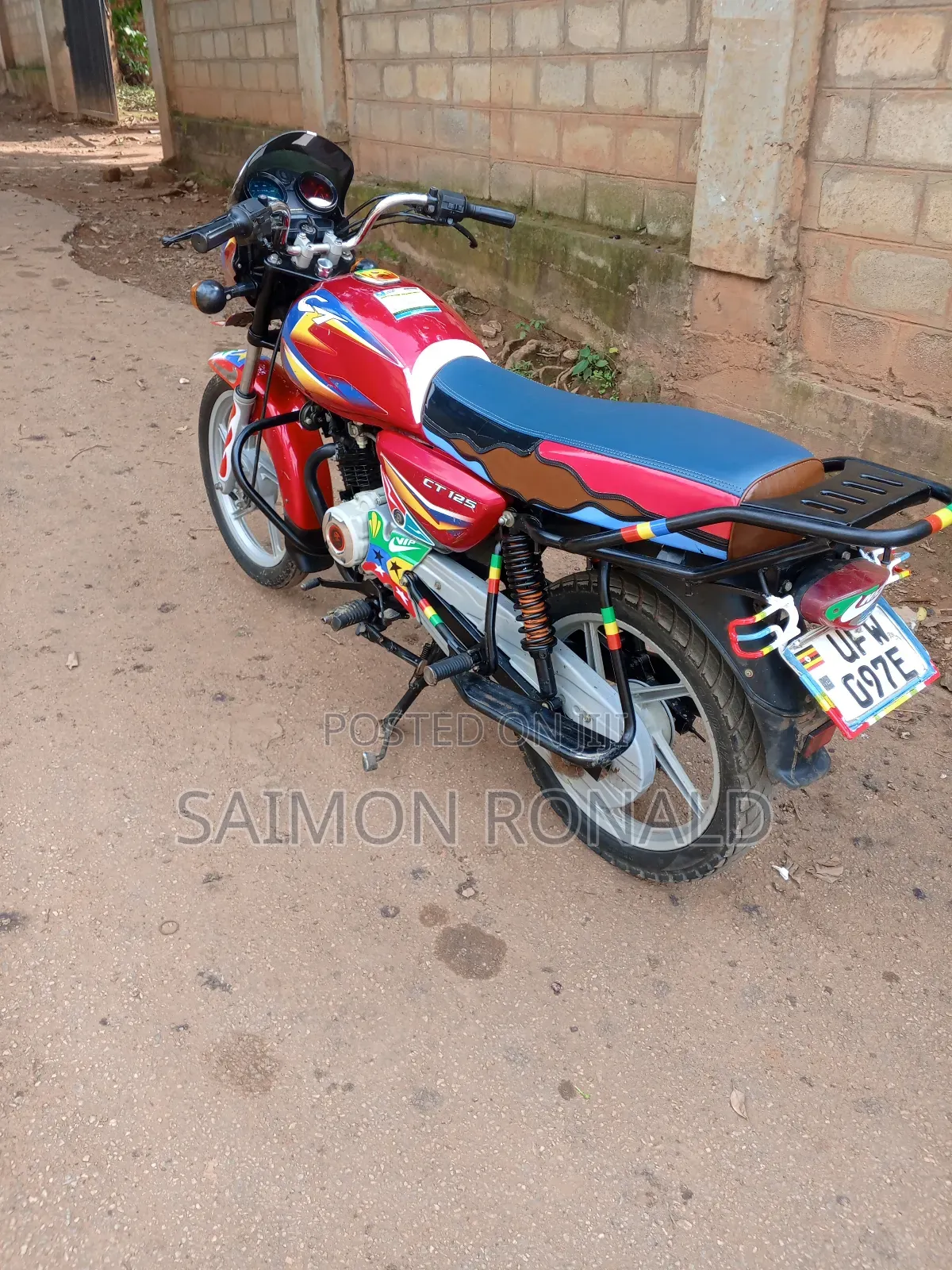 Bajaj CT 125X 2020 Red