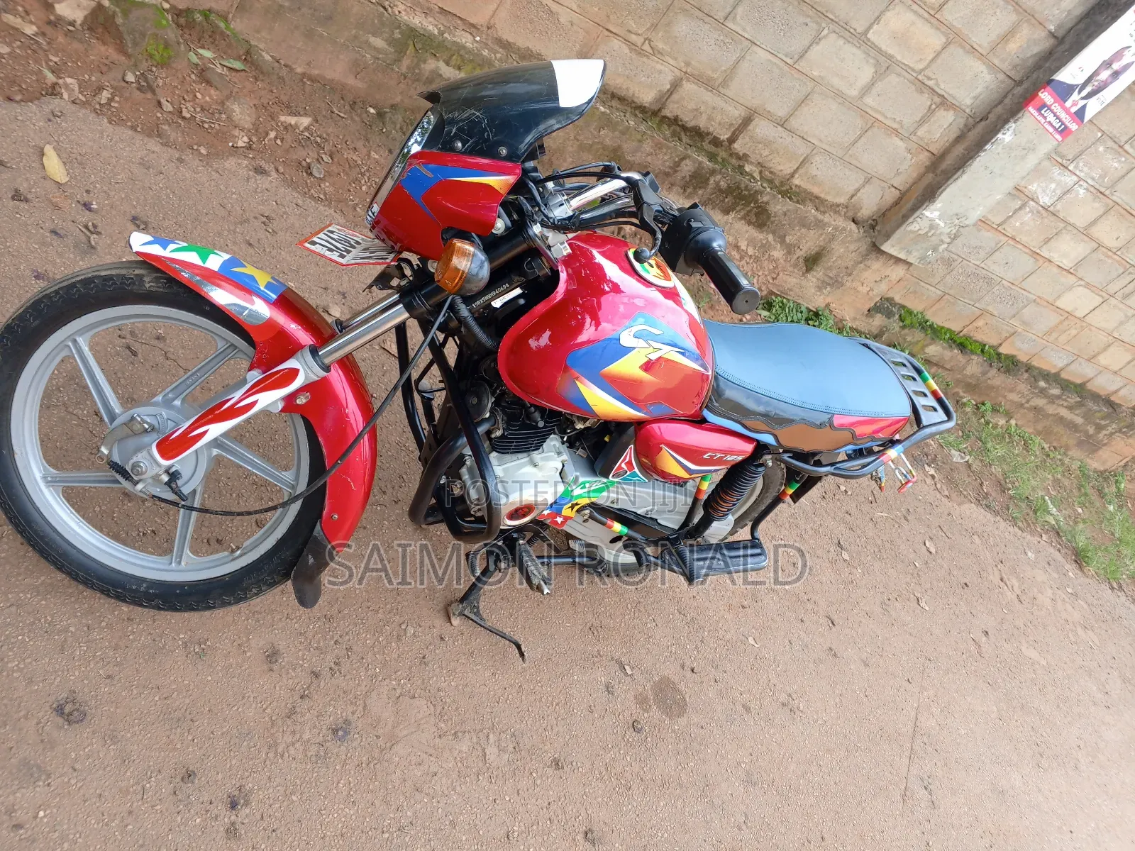 Bajaj CT 125X 2020 Red