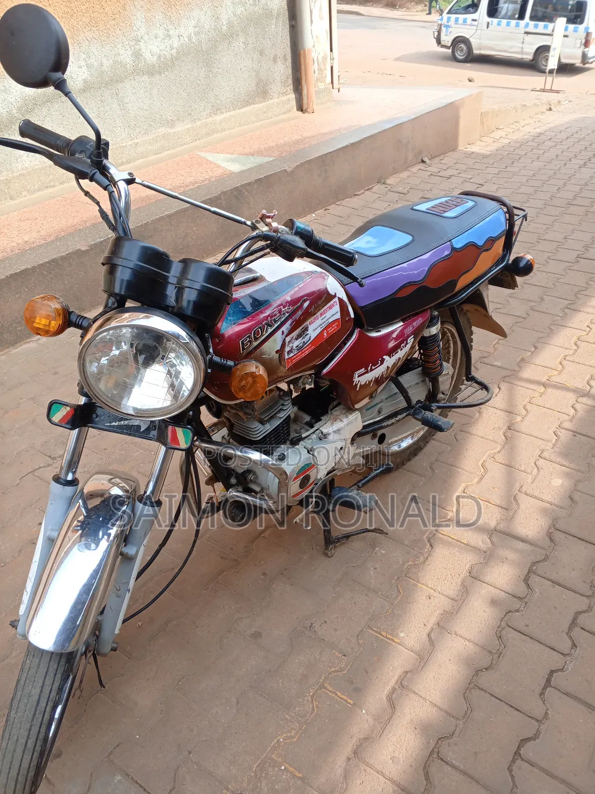 Bajaj Boxer 100 2010 Red