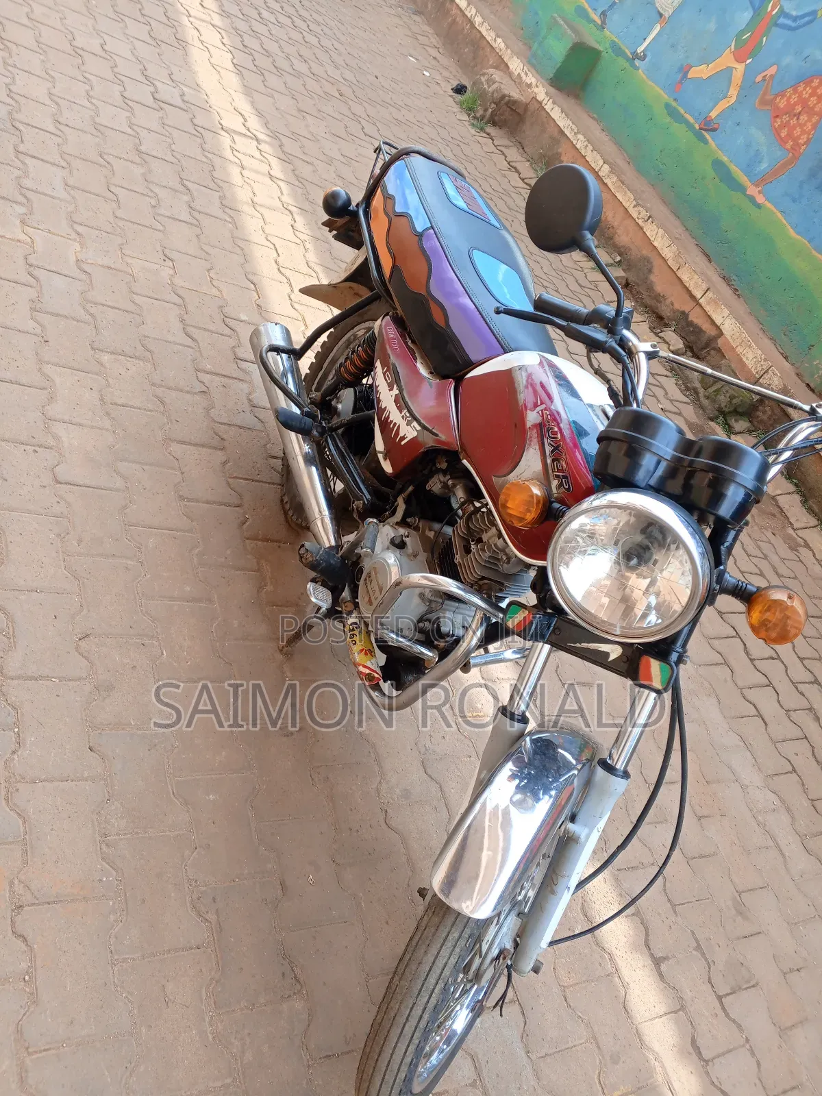 Bajaj Boxer 100 2010 Red