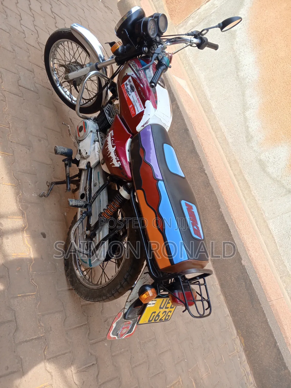 Bajaj Boxer 100 2010 Red