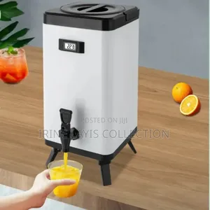 Stainless Steel Insulated Beverage Dispenser.
