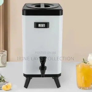 Stainless Steel Insulated Beverage Dispenser.