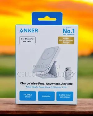Anker Maggo Power Bank (5,000mah, 7.5w) Wireless Charging