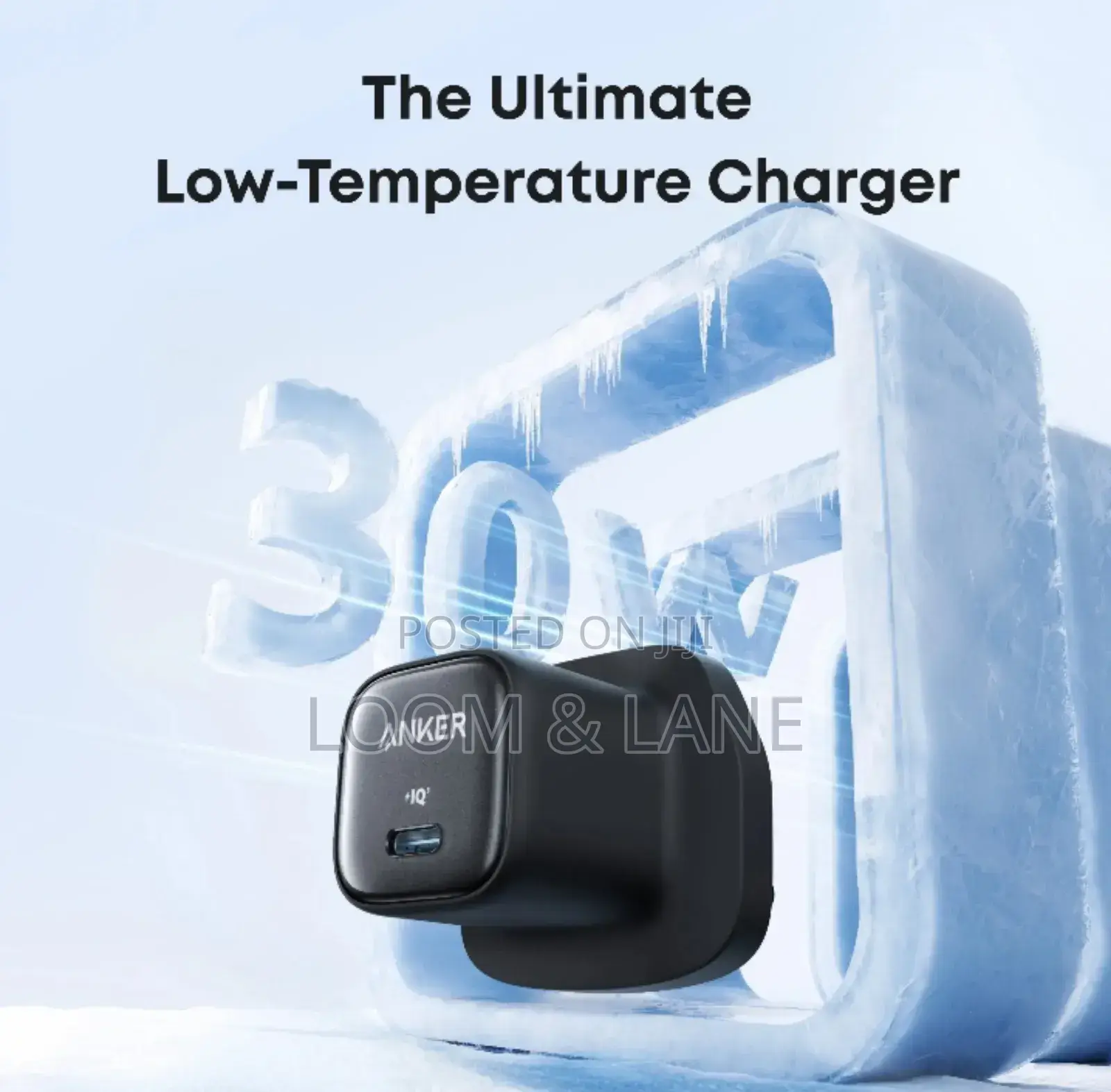Anker Zolo Charger 30w With Usb -C Cable