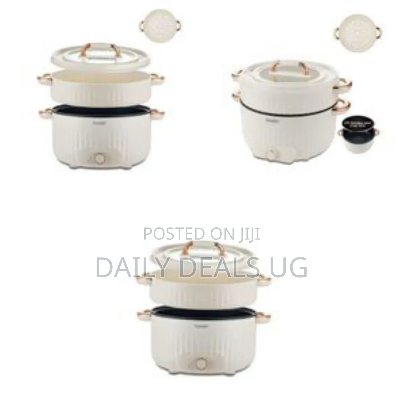 Sonifer Multi-Functional Electric Cooking Pot Steamer - Multicolor