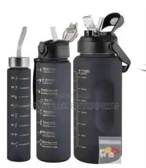 Motivational Water Bottle Set