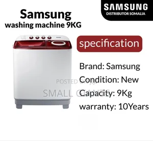 Samsung 9kg Twin Tub Washing Machine.