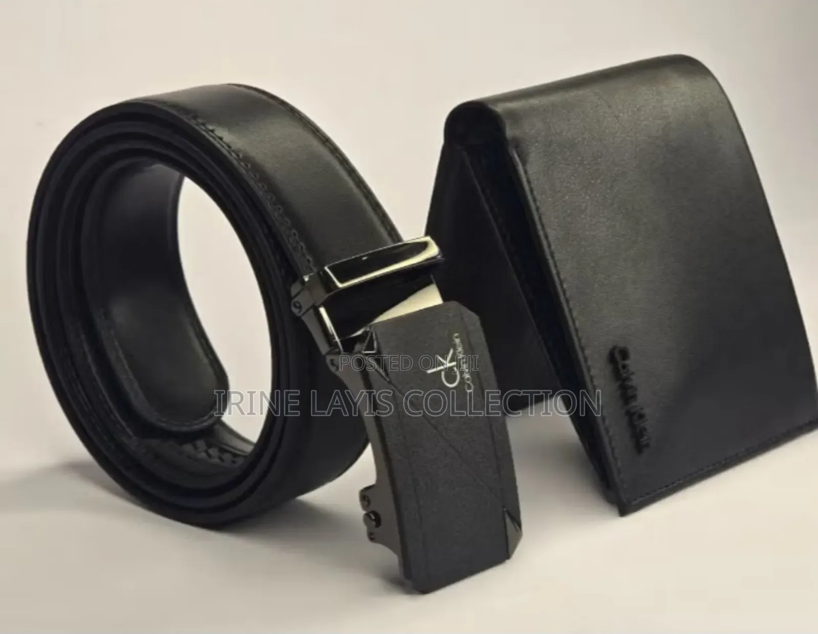2pc Calvin Klein Belt and Wallet