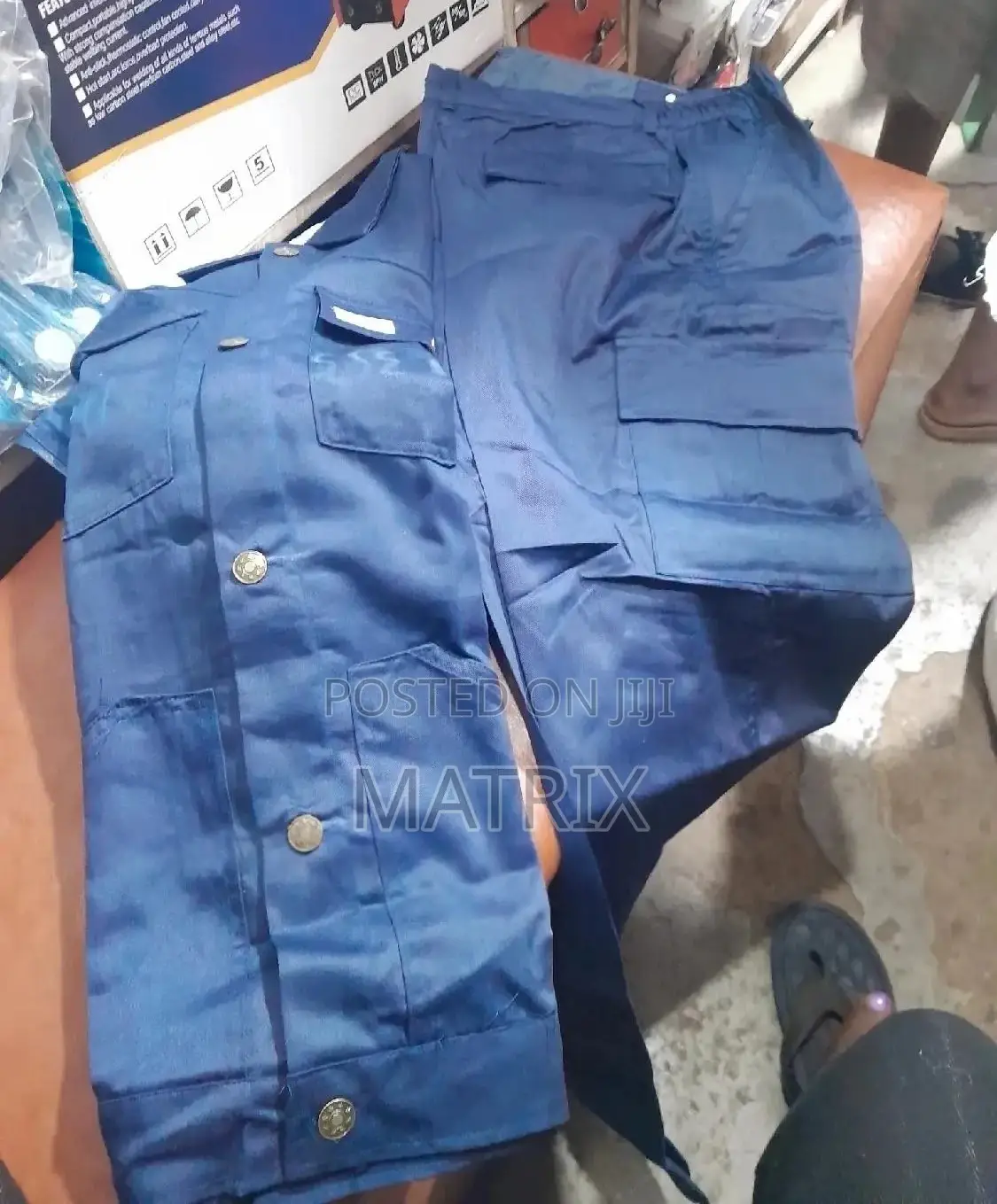2 Piece Coverall/Pant And Shirt