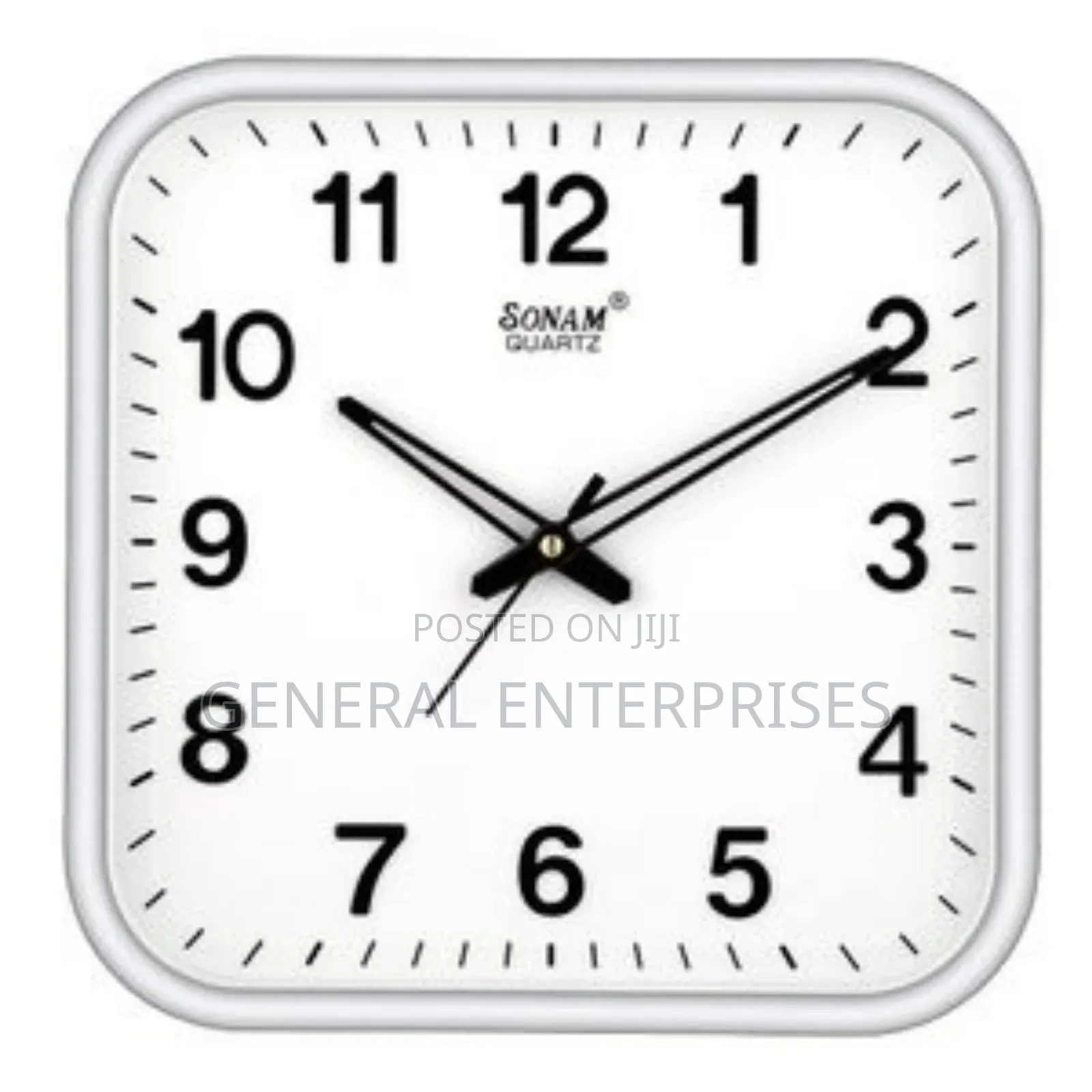 White Sonam Wall Clock