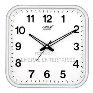 White Sonam Wall Clock