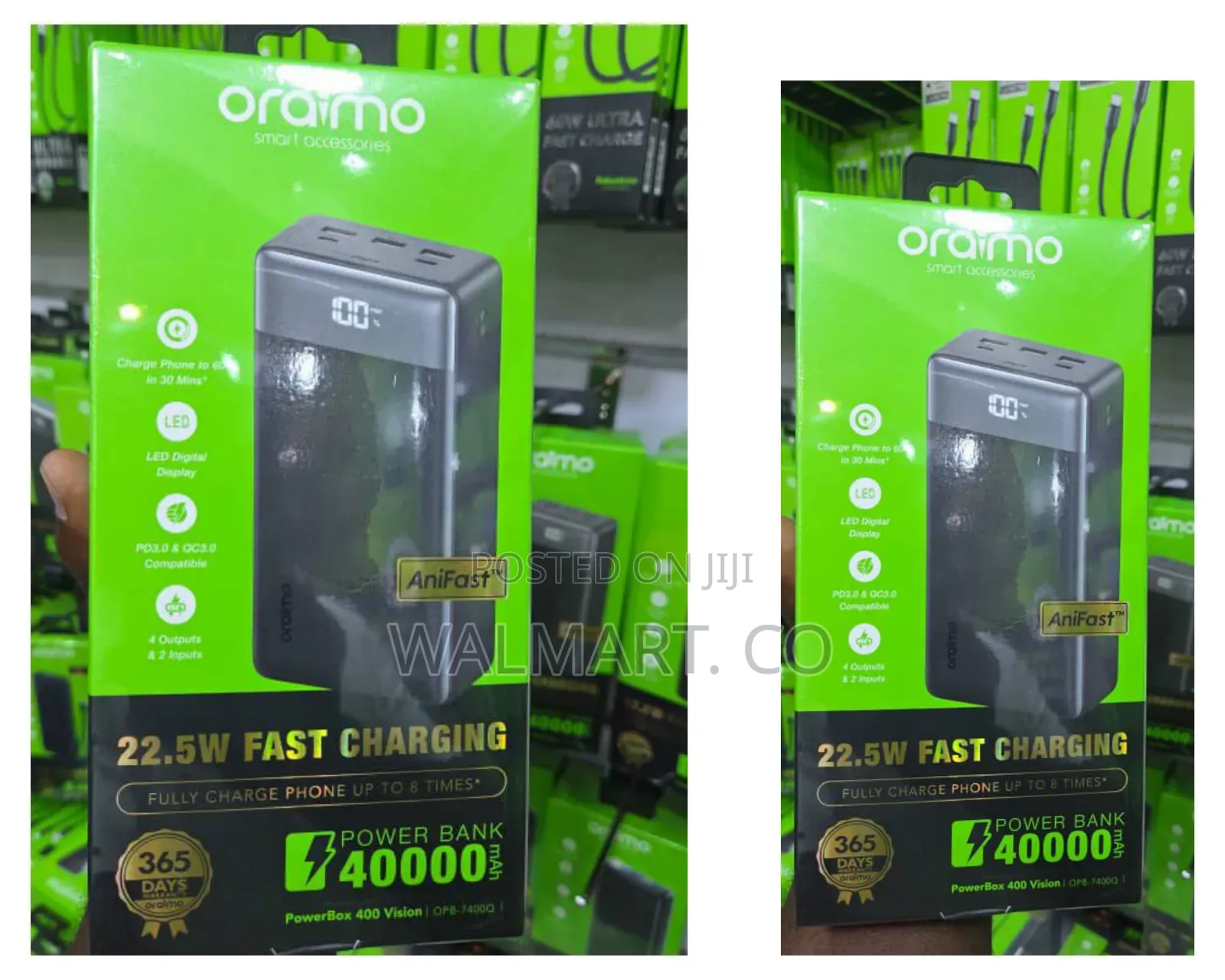 Oraimo 40000mah Fast Charging Power Bank