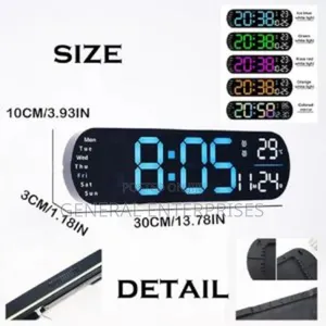 Electric Digital Wall Clock