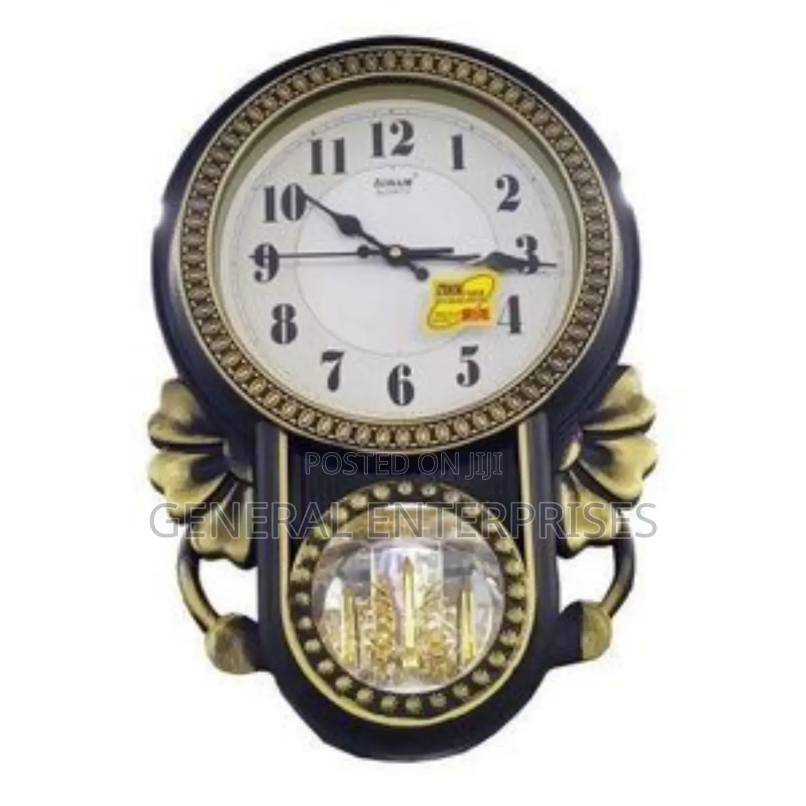 Large Pendulum Wall Clock