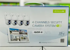 Calus Nvs11-4 4-Channel Wi-Fi Security Camera System