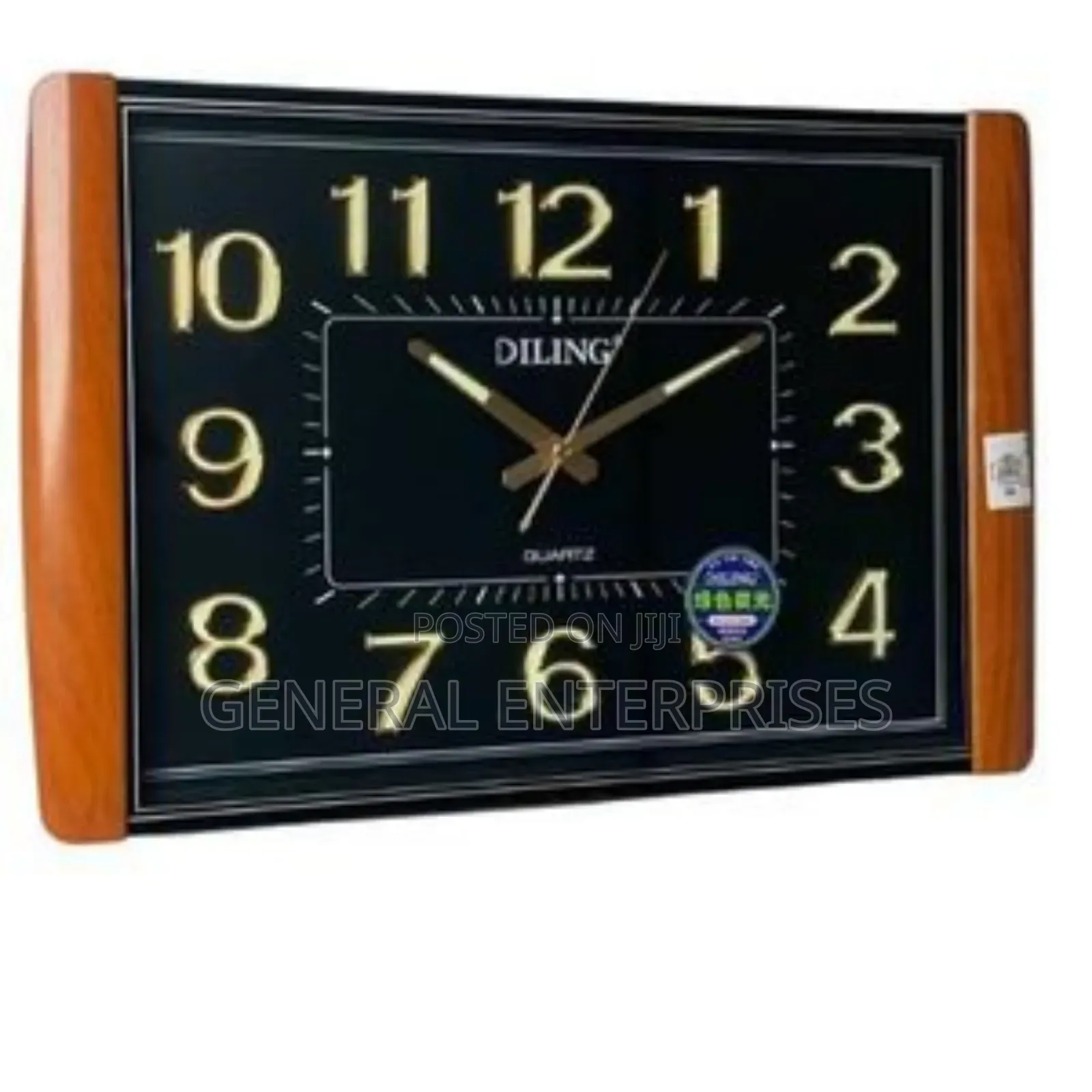 Diling Rectangular Wall Clock