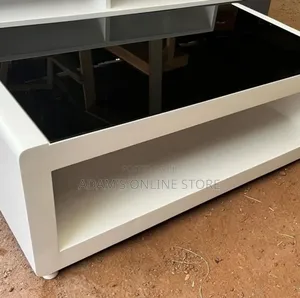 Wwhite and Black Center Table
