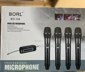 Borl Bo -104 Long Range 4 in 1 Proffetional Microphone