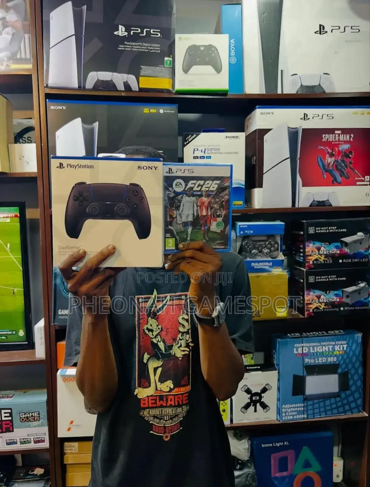 Sony Ps5 Controller: Comes With Fc26, No More Playing 2025 Games!