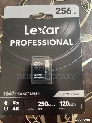 Lexar 256gb Professional 1667x Uhs-ii Sdxc Camera Memory Card