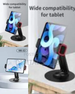 Jmary Mk-63 Rotating Desktop Stand Tablets - Multicolor