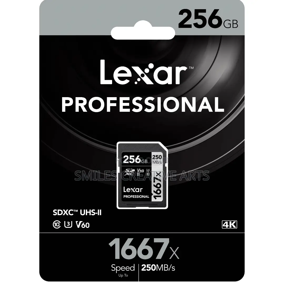 Lexar 256gb Professional 1667x Uhs-ii Sdxc Camera Memory Card