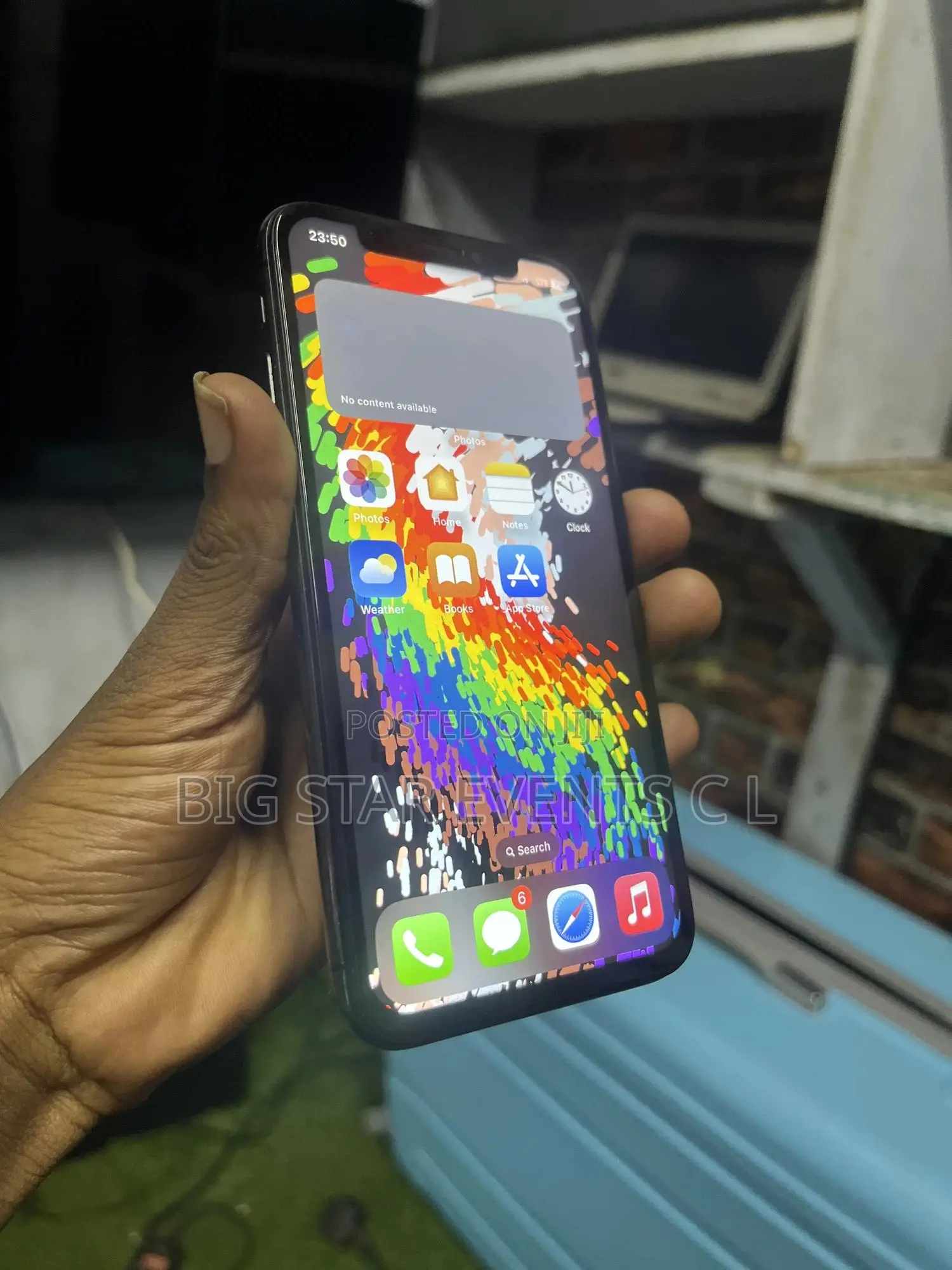 Apple iPhone X 64 GB Black
