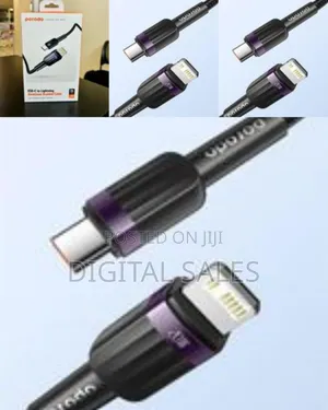 Porodo Usb-C to Lightning Aluminum Braided