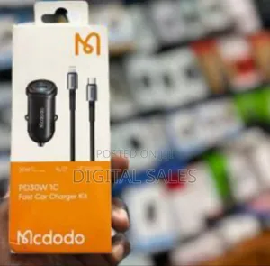 McDodo 30w Pd Fast Car Charger Kit - Multicolor