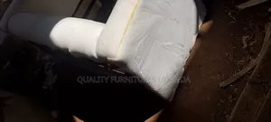 Red  High Density Fabric Sofa Seat